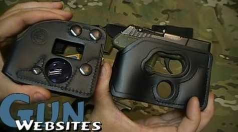 Wallet style holsters for small pistols